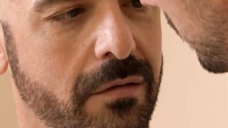 MaleIcons.com - Bald hottie Adam Russo rims pounds me relentlessly