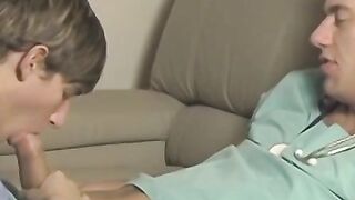 Twink Blake Bigalow does cock ride with jock and nuts on him