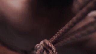 KawasakiYoshi.com - Shibari master Encho expertly binds Yoichi in intricate ropes and
