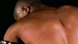 RetroDudes.com - Black man inserts his BBC deep into his man's eager mouth