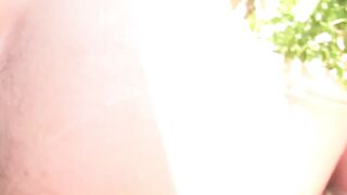SwingYourBalls.com - Dreadlocked stud plays with his nuts and dick outdoors