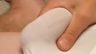 TwinkUndie.com - Hung dick rider's undies jerk off and intense solo cumshot