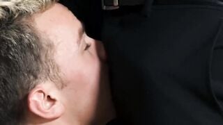 FamilyPornSite.com - Young daddy's raw sex with hung stepson's eager ass