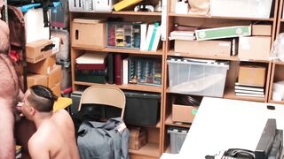 BoyPunish.com - White daddy's raw, hard pounding of a cute Latino shoplifter's tight