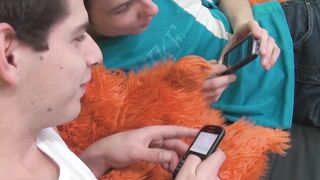 ForeskinFever.com - Horny twinks love sucking each other after deepthroat BJ