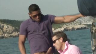 FalconsXXX.com - Four gay men with muscles having a hard anal session together in a g