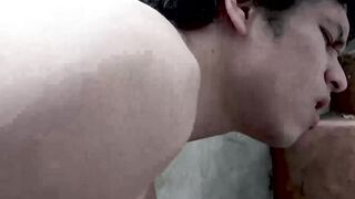 Fuzzy haired Radison and I tried different positions to stimulate my thick cock Hoe 2