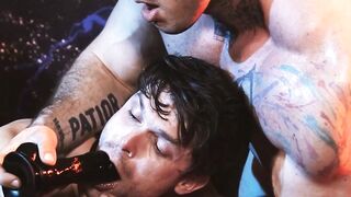 Submissive Devin Franco begged for a hardcore anal drilling from Davin Strong