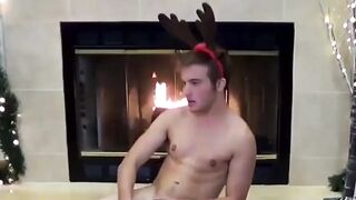 PussyJocks.com - FTM Luke plays with clit by the fire