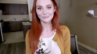 TeensFuckingDads.com - Teen redhead Lacy Lennon fucks stepdad for POV facial