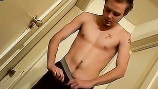 Billy Da Kidd loves jerking off his dick and shooting a load