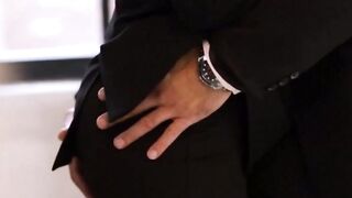 double penetration for slut secretary
