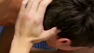 Incredibly skinny twink fucks his friends up the asshole