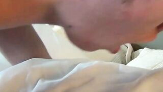 Bareback anal with young twinks after make out session