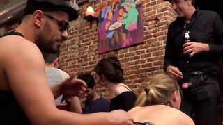 Blonde spanked and anal fucked