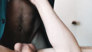 Coworkers Edward Terrant and James Fox relentlessly bareback