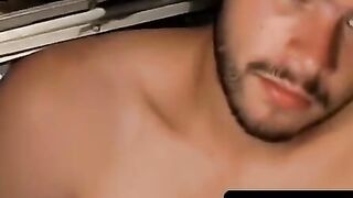 ToesXXX.com - Jocks' side-by-side jerk off with toe-focused climax