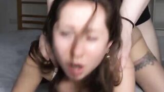 SHE LOVES IT ROUGH Petite Stepdaughter