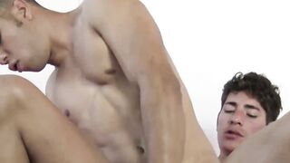 LecheLatinos.com - Javi and Emanuel explore sex positions until they cum