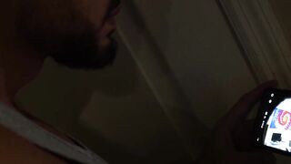 Beefy stepdad Miguel Rey anally destroys stepson Rob Quins ass