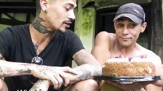 My horny friends Gus and others awakens our wild desires by pounding each other
