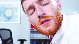 Ginger bottom Seamus OReilly is deeply fisted by Axel Abysse