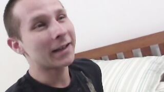 Underwear sniffing and cock rocking by big dick Mike S