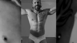 MaleFeetXXX.com - Joey's crazy laughter during a hairy guy's tickle torment session