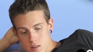 Trampstamp Dustin Revees barebacked by twink cocksucker