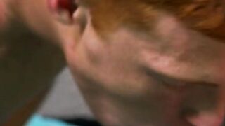 Two young redhead twinks just love giving each other anal