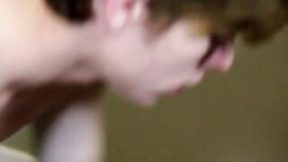 Amateur young men decide to film their first bareback anal