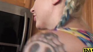 Busty Leya Falcon anally dicked into submission