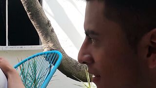 Muscular Latino James VIP barebacking hard bottom Axel Yerel