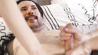 Cute tits Alexis Tae and curvy cougar Syren De Mer twat railed savagely