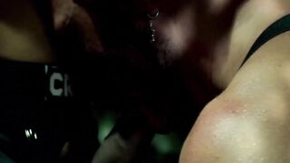 Mars GymBurger is tied up as Pablo Bravo rips his mouth and ass
