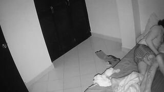 Private homemade video of Latina teen riding her lovers cock