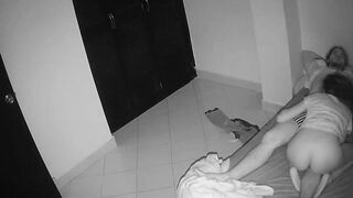 Private homemade video of Latina teen riding her lovers cock