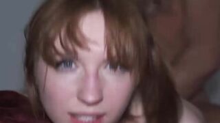 HE SET HER PUSSY ON FIRE Big Titty Teen