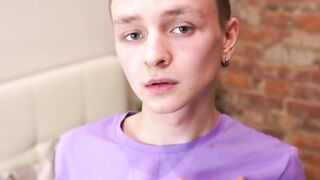 BoysHD.com - Skinny blonde Artik Dunn flaunts his hairy willing ass