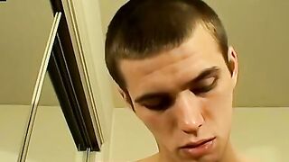 Blinx and Cain cross the line as they lube and jerk it off