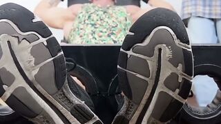 MaleFeetXXX.com - Davin endures a tickle torment from a hairy master's skilled hands