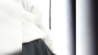NipponSexTV.com - Kinky Japanese schoolgirl filmed masturbating with a sex toy