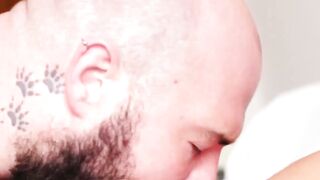 HardcoreBears.com - Cub rimming his lover before nailing his love hole raw vigorously