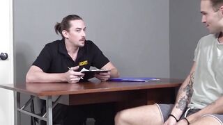 SayUncleNetwork.com - Trent Marx's ass ravaged by Jack Hunter in raw anal ass drillin
