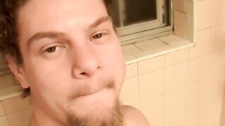 Str8Thugs.com - Muscular twink's self-pleasuring session featuring his thick trimmed