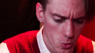 Matthew Steel receives special punishment from Father Aaron Trainer