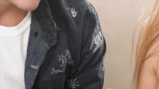 Seductive MILF Aderes Quin craves deep anal pleasure with stepson
