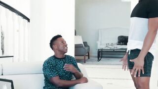MaleNoir.com - Liam and Timarrie's ebony throat fucking and ass hammering