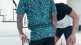 MaleNoir.com - Liam and Timarrie's ebony throat fucking and ass hammering