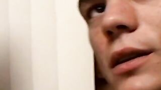 Smoking hot action with seductive twink in the house
